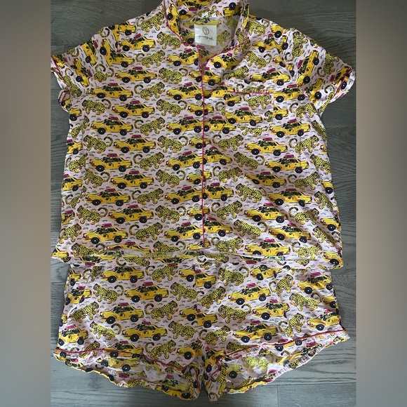 Printfresh Other - PRINTFRESH Taxi Please Pajama Set